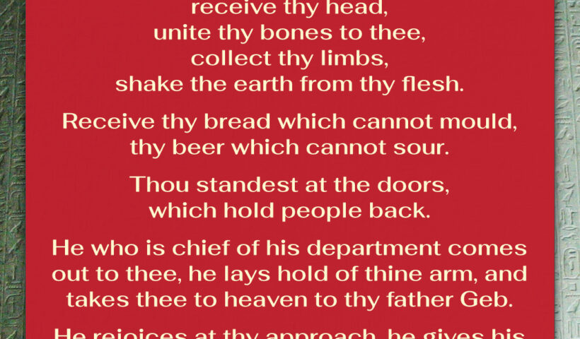 Pyramid Texts, Utterance 373 - Astral Religion in Egypt - Kirsten Dzwiza